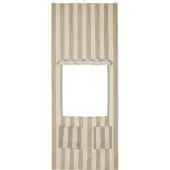 Kids Concept Kioskdeur - Stripe Beige - - OneSize - Speeltenten