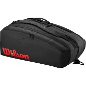 Wilson Clash V3 15pk Racket Bag Zwart