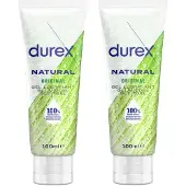 Durex 2x Glijmiddel Natural 100% Natuurlijk 100 ml