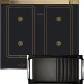Kaiser inductiekookplaat KCT 6745 FI AD+Grillplaat, Flex Retro inductiekookplaat, 60 cm