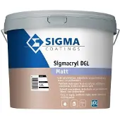 Sigma Sigmacryl DGL Matt - Op Kleur Gemengd - 10L
