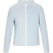 Mo ATHLSR Sweatvest pastelblauw / wit