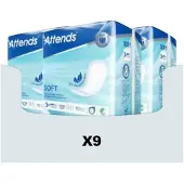Attends 9x Soft Extra Plus 3 10 stuks