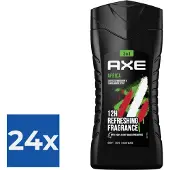 Axe Douchegel - Africa 250 ml - Voordeelverpakking 24 stuks