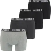 Puma Boxershorts grijs gemêleerd / zwart