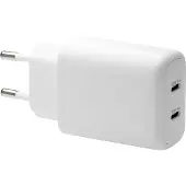 dbramante1928 - Re-charge Pro - EU Wandlader 2x USB-C 20W - Wit