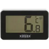 Hama digitale thermometer voor koelkast vrieskast en vrieskist zwart