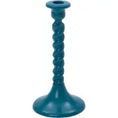 Intratuin Kandelaar Ray Blauw D 10,5 H 22 Cm