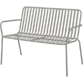 Intratuin 2-zits Tuinbank Melle Taupe 62 X 114,5 X 81 Cm