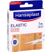 Hansaplast Elastic 8cm 1m Lengte x 8cm Breedte
