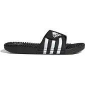 Adidas Muiltjes 'Adissage' zwart / wit