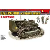 Mini art U.S.Tractor w/Towing Winch&Crewmen Speci Special Edition