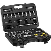 Stanley Dopsleutelset 1/4" + 1/2" - 72 Stuks