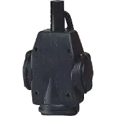 ABL SURSUM Drievoudige Schuko Heavy Duty Rubber Gehangde Connector - 1473190