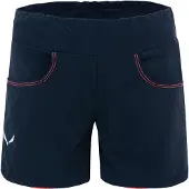 Salewa - Girl's Agner DST Shorts - Short 152, blauw