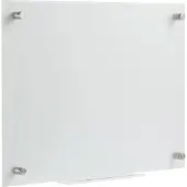 Speaka Professional Glazen magneetbord SP-BWM-200 (b x h) 600 mm x 450 mm Wit Glad Incl. opbergbakje