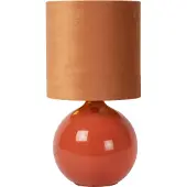 Lucide ESTERAD - Tafellamp - Ø 24 cm - 1xE14 - Oranje