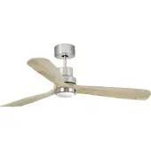 Faro Lantau Plafondventilator Matt Nickel | Pine | L (Ø132cm) | LED