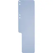 Exacompta verticale verdeelschotten, B 100 x H 320 mm, gemaakt van gerecycleerd karton, lichtblauw, 100 stuks