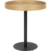 White Label Bijzettafel Yuri Oak - Maat S