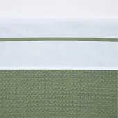 Meyco Baby Bies wieglaken - olive green - 75x100cm - 0.3 TOG