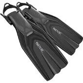 Seac Sub Style Diving Fins Zwart EU 42-44