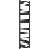 Neu.haus Handdoekradiator 'Voss' met 28 stangen, staal, 160 x 50 cm, zwart