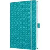 Sigel - notitieboek - Jolie Flair - A5 - hardcover - 174 pagina's - lijn - 80 grams papier - aqua groen - SI-JN103