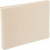 Goldbuch Summertime Trend2 22x16 36 witte pagina's beige 19605 (22 x 16 cm)