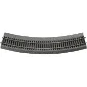 Roco H0 RocoLine (met ballastbed) 42525 Gebogen rails 6 stuk(s)