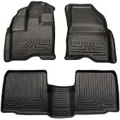 Husky Liners 10-13 Ford Taurus WeatherBeater Combo Black Floor Liners