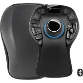 3DConnexion SpaceMouse Pro Wireless - Bluetooth Edition - 3D-muis - ergonomisch - 15 knoppen - draadloos - Bluetooth, 2.4 GHz, USB-C - USB draadloze ontvanger