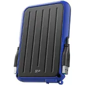 Silicon Power A66, 1 TB, 3.2 Gen 1 (3.1 Gen 1), zwart, blauw
