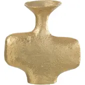J-Line Vaas moderna aluminium goud