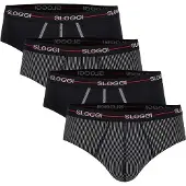 Sloggi Slip rood / zwart / wit