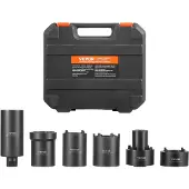 Vevor Spindelmoerdoppenset 12,7 mm aandrijving