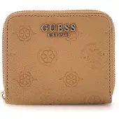 GUESS Portemonnee Cresidia SLG Zip Around Wallet Beige Lichtbruin