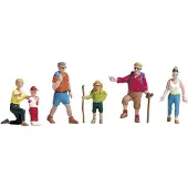 Noch 36870 N Wandelaars figuren Geverfd, Staand