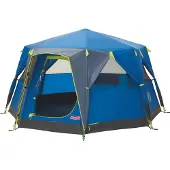 Coleman OctaGo tent - tent 3 persoons - festival tent - Blauw/lime