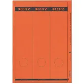 Leitz cardboard labels, red (16870025)