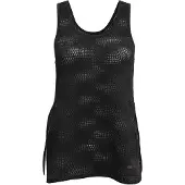 Yogistar Yoga-Mesh-Top "Roma" - black L Sporttop performance YOGISTAR
