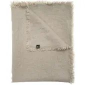 Himla Merlin plaid van linnen 130x170 cm Natural (beige)