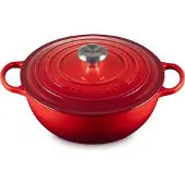 Le Creuset Marmite Braadpan Signature 'Kersenrood' Ø26cm / 4.1L