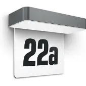 Steinel AUSSENLEUCHTE XSOLAR SOL-O HN ANT 065935 Wandspot op zonne-energie LED Zonder 0.07 W Antraciet-grijs