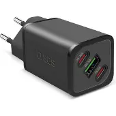 SBS PD Reiselader 100W, 2x USB-C / 1x USB, zwart