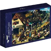 Bluebird Puzzle kunst puzzel Pieter Bruegel Nederlandse Spreekwoorden 3000 stukjes.