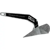 Lewmar Delta Anchor Zilver 10 Kg