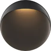 Louis Poulsen Flindt Buiten Wandlamp Ø 400 mm | Black texture | 2700 K