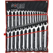 Sonic Ringsteeksleutelset in etui 26-dlg.