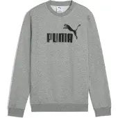 Puma Sweatshirt 'ESS No. 1' grijs gemêleerd / zwart